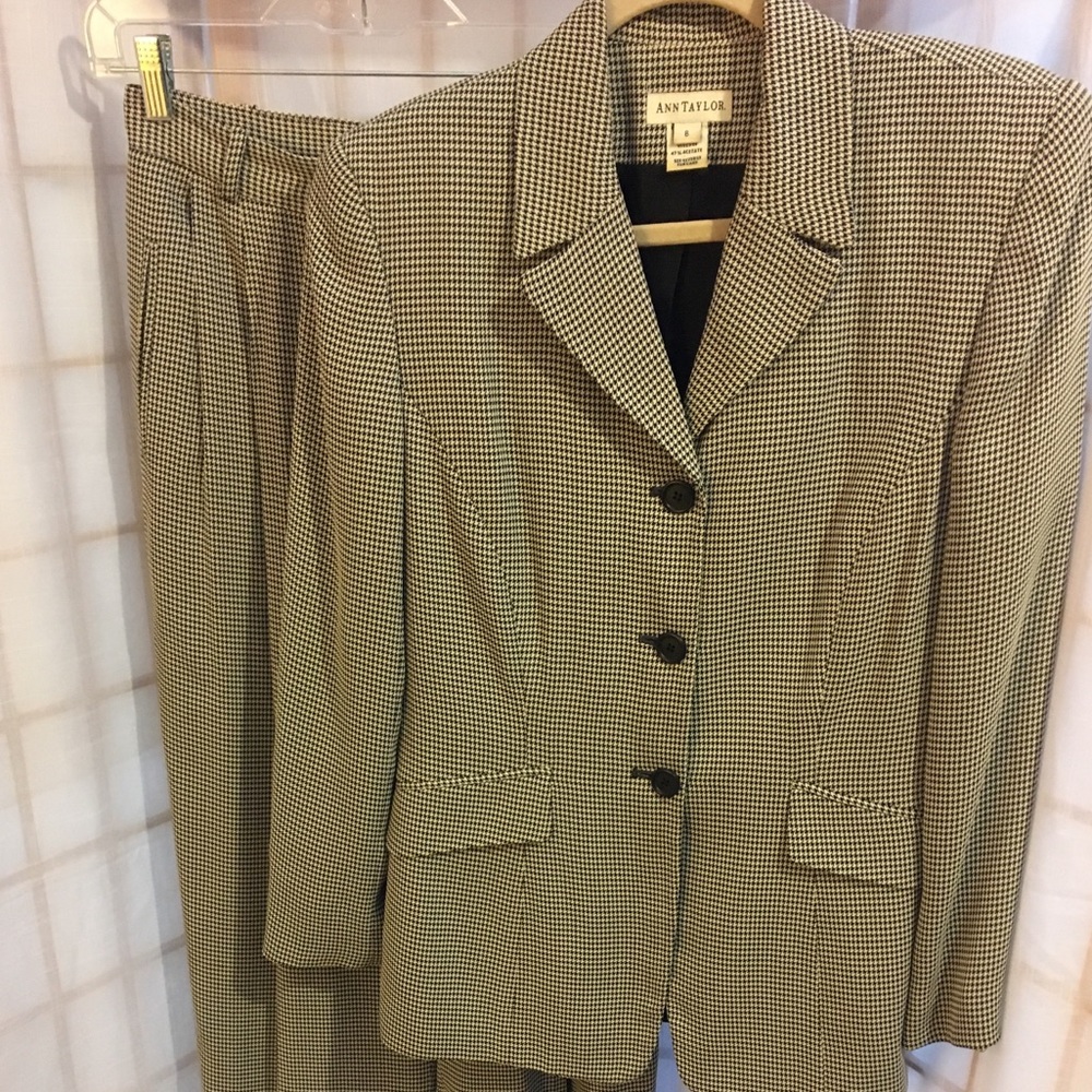 Ann Taylor Rayon Blend Suit